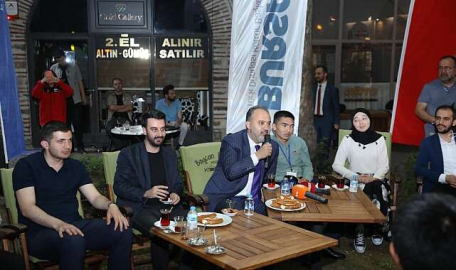 Başkan Aktaş, Bursa'da Türk devletinden gençlerle buluştu