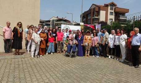 Bursa MS Derneği, farkındalık için fidan dikti