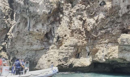 Antalya'da falezlerde nefes kesen operasyon