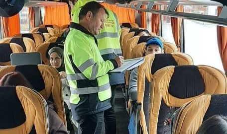Bayram öncesi bilet denetimi