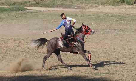 Ciritçiler Bursa'da yarıştı! Renkli görüntüler...