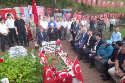 Şehit Eren Bülbül, mezarı başında dualarla anıldı