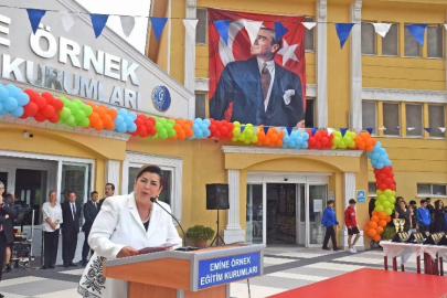 Emine Örnek Okulları’nda görkemli ve heyecanlı başlangıç
