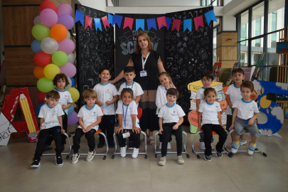 Tekfenli öğrencilerin ilk ders heyecanı