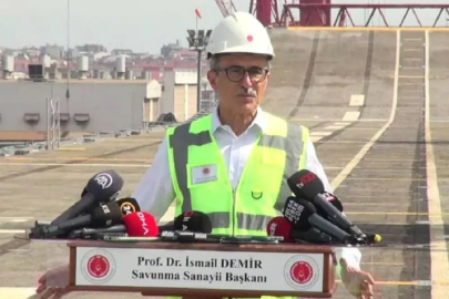 Prof. Dr. İsmail Demir açıkladı: TCG Anadolu Gemisi için geri sayım