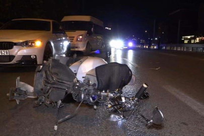 Bursa’da feci kaza! Motoruyla ölüme böyle gitti