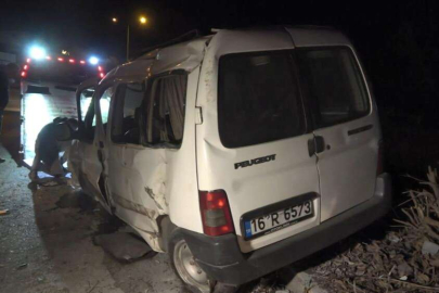 Bursa'da feci kaza! Alkollü sürücü ağır yaralandı