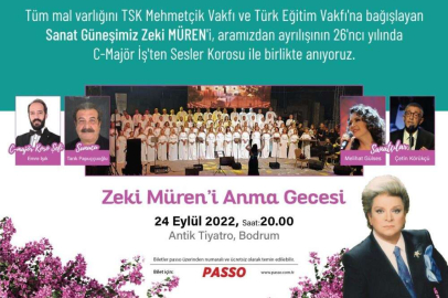 Bursa'da Zeki Müren, ölüm yıl dönümünde anılacak