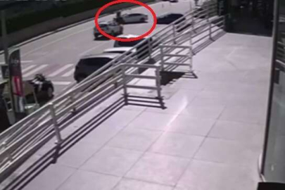 Bursa'da motosikletin üzerinden uçan sürücü yaralandı