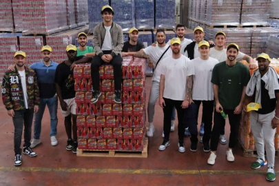 Frutti Extra Bursaspor A Takımı ve Genç Takımı'ndan Uludağ İçecek'e Ziyaret