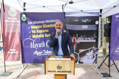 İnegöl'e yeni meydan ve mahalle konağı