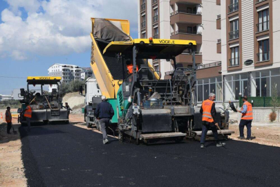 Demirtaş’ta imar yolları sıcak asfaltla kaplandı