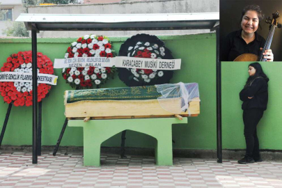 Bursa'da konservatuvar öğrencisine son görev