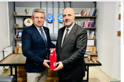 Gemlik Müftüsü Mustafa Akdağ'dan Türk Diyanet Vakıf-Sen’e ziyaret