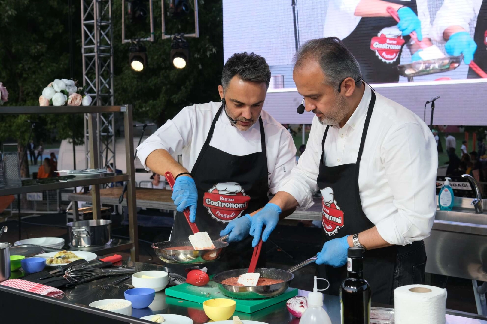 Bu festivalin tadı damaklarda kaldı