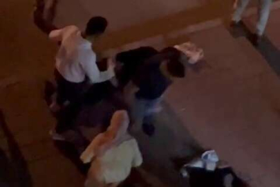 Tacizciye sokak ortasında öldüresiye dayak