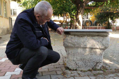 Bursa'da 2 bin yıllık taşın sırrı ortaya çıktı