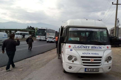 Bursa'da feci ölüm! Minibüsün altında metrelerce sürüklendi