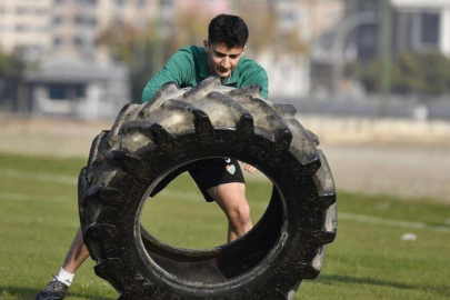 Bursaspor’dan dikkat çeken antrenman