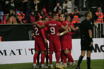 Hazırlık maçında gülen taraf Türkiye oldu