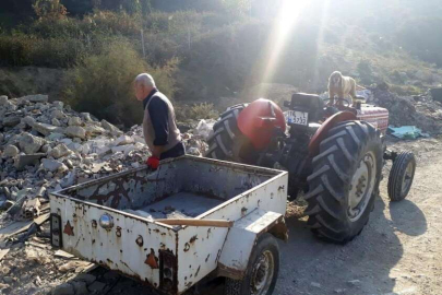 Bursa'da kaçak moloz dökenlere ceza yağdı