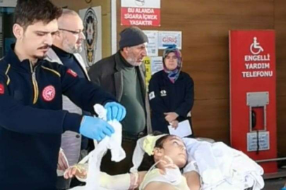 Bursa'da su dolu tencereye düşen çocuk yaralandı