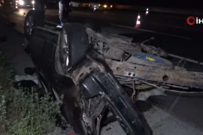 Kuzey Marmara Otoyolu'nda feci kaza: 3 ölü