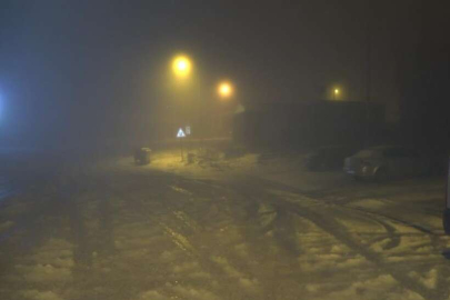 Uludağ'da kar yağışı başladı! İşte kar manzaraları