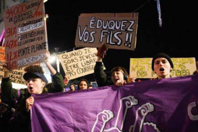 Fransa'da öğrenci ve velilerden protesto