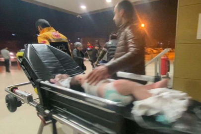 Bursa'da üzerine kaynar su dökülen bebek ağır yaralandı