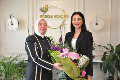 AK Parti heyetinden Ferda Koçer’e anlamlı ziyaret