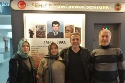 Bursalı Şehit Piyade Teğmen Şenol Şentürk unutulmadı