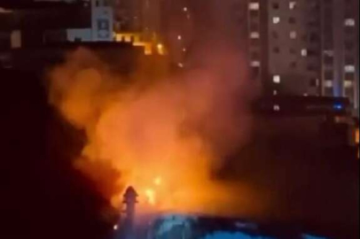 Bursa'da yangın! AVM'de korku dolu anlar