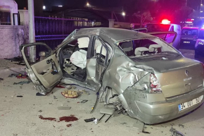 Bursa'da feci kaza: Fabrika duvarına çarptı