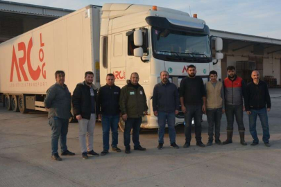 Deprem bölgesine 4 tır yem
