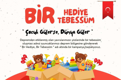 MTTB Bursa'dan 'Bir Hediye Bir Tebessüm'