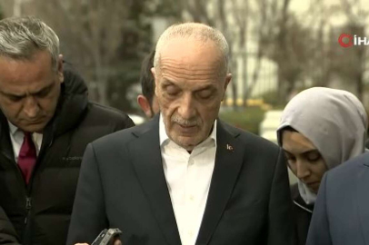 Cumhurbaşkanı Erdoğan, TÜRK-İŞ Başkanı Atalay'ı kabul etti