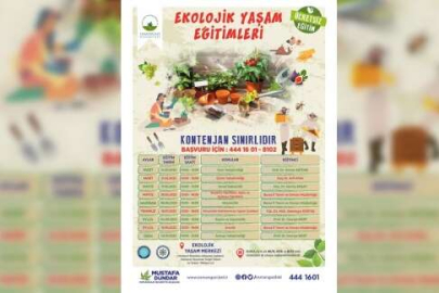 Osmangazi’de ‘Ekolojik Yaşam Eğitimleri’ başlıyor