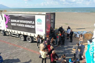 Kadınlar hayatın yeniden kurulması için dayanışma içinde