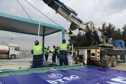 BTSO Geçici Yaşam Merkezi depremzedelerin yaralarını saracak
