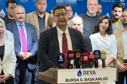 Bursa DEVA'da İl Başkanı Serkan Özgöz aday adayı oldu
