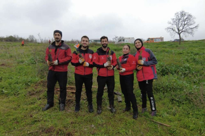 Gürak'tan anlamlı fidan dikimi