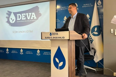 DEVA Bursa'da sandık müşahitliği eğitimi