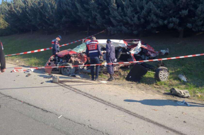 TEM Otoyolu'nda feci kaza: 6 ölü, 3 yaralı