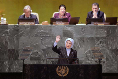 Emine Erdoğan, BM Sıfır Atık Özel Oturumu’nda konuştu