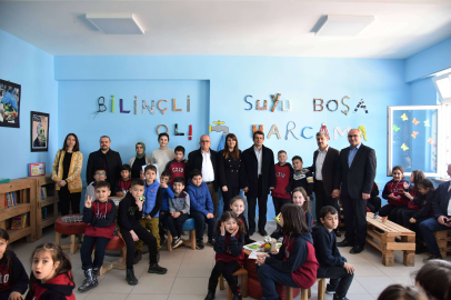 Mustafakemalpaşa Belediyesi’nden Sıfır Atık Kütüphanesi