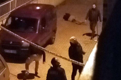 Tartıştığı baba ve oğlunu sokak ortasında öldürdü