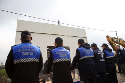 Bursa’da kaçak yapıyı yıktırmamak için canını hiçe saydı