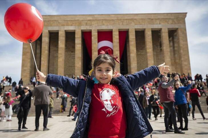 23 Nisan, tüm Türkiye'de coşkuyla kutlanıyor