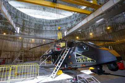 ATAK-2 helikopteri ilk kez motor çalıştırdı